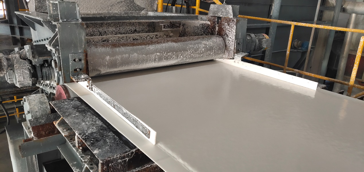 流浆法生产硅钙板生产线
