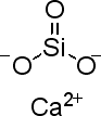 硅酸鈣分子結構